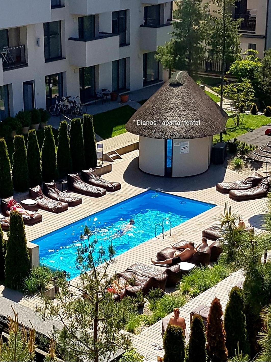 Dianos Apartamentai Palanga Esterno foto