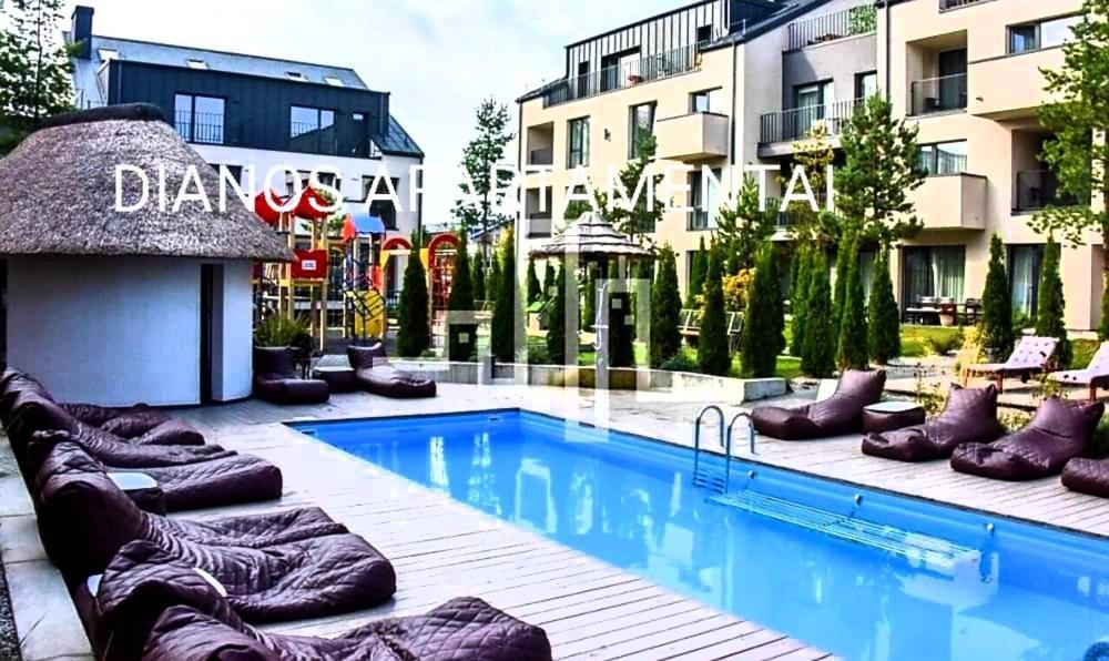 Dianos Apartamentai Palanga Esterno foto
